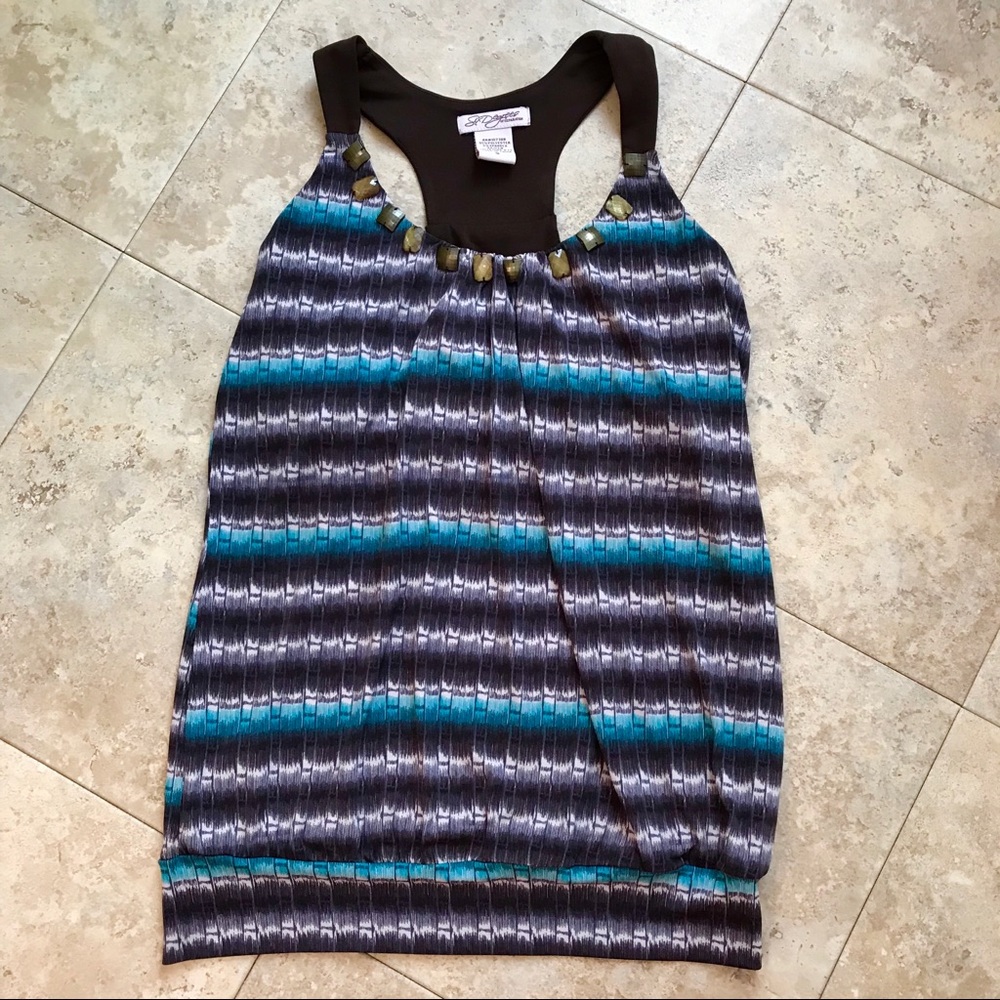 Six Degrees of Separation dressy tank size small